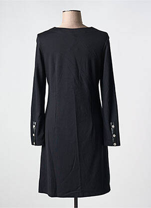 Rochie midi mâneci lungi mâneci lungi negru SENORETTA femeie