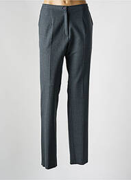 Pantalon drept talie cu cleme talie înaltă gri GRIFFON femme