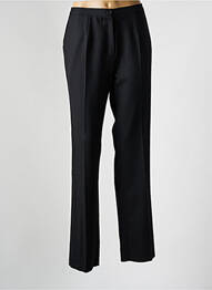 Pantalon evazat talie elastică mărime normală negru GRIFFON femme
