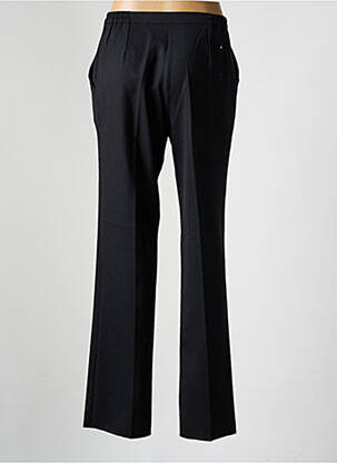 Pantalon evazat talie elastică mărime normală negru GRIFFON femeie