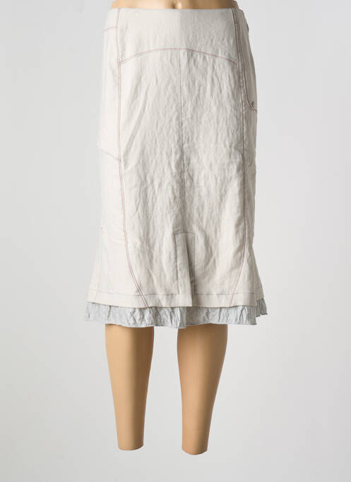 Fustă midi gri GUY DUBOUIS femeie