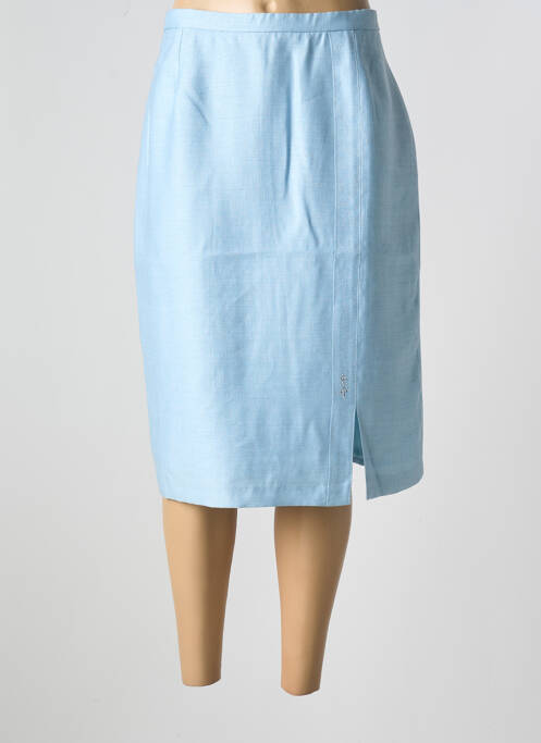 Fustă midi albastru GUY DUBOUIS femeie