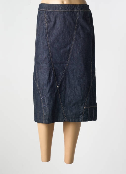 Fustă midi albastru GUY DUBOUIS femeie