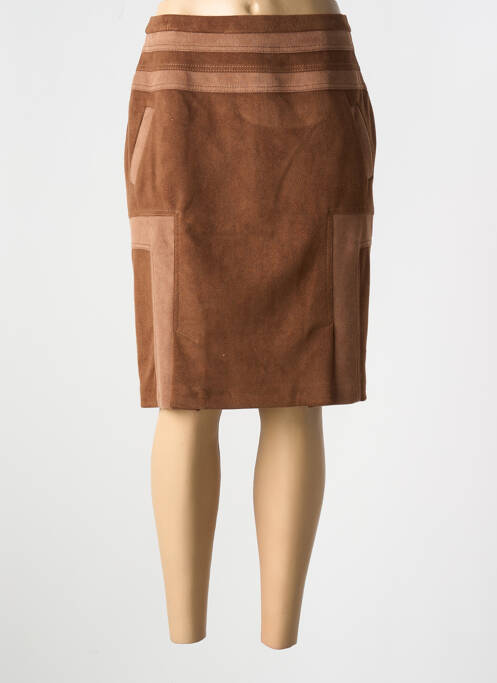 Fustă midi maro MERI & ESCA femeie