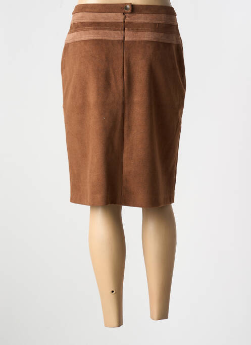 Fustă midi maro MERI & ESCA femeie