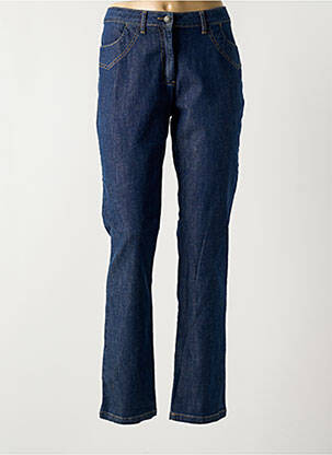 Blugi cu croială slim albastru MERI & ESCA femeie