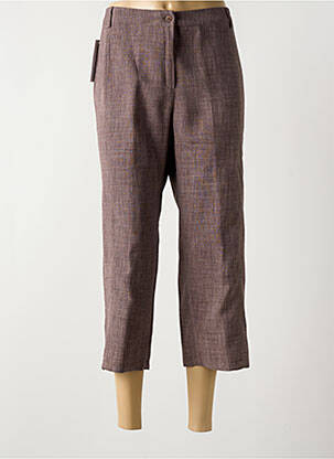 Pantalon trei sferturi maro GUY DUBOUIS femeie