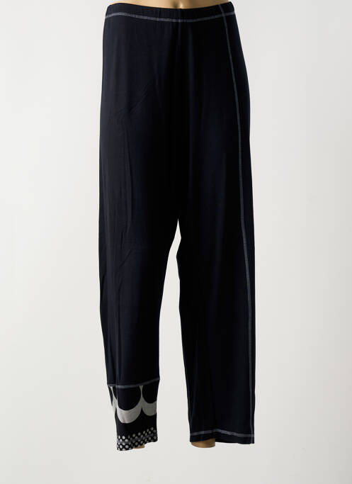 Pantalon 7/8 negru QUATRE VINGT JOURS femeie