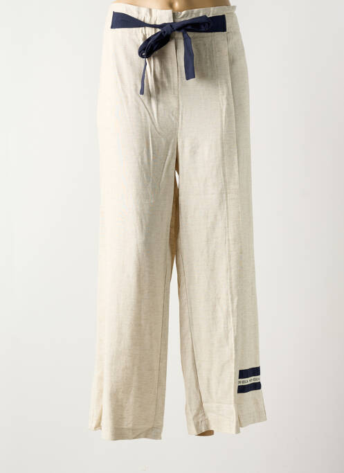 Pantalon larg bej MERI & ESCA femeie