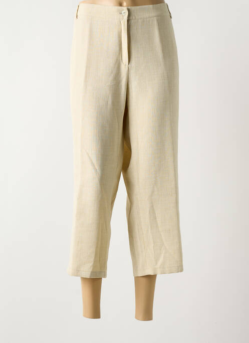 Pantalon trei sferturi bej GUY DUBOUIS femeie