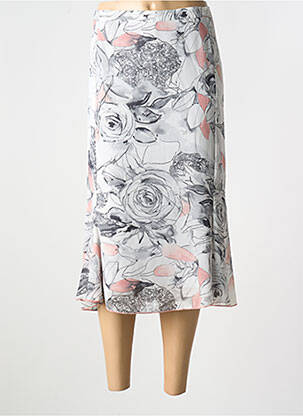 Fustă midi gri GUY DUBOUIS femeie