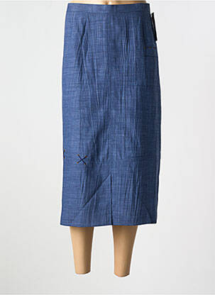 Fustă midi albastru GUY DUBOUIS femeie