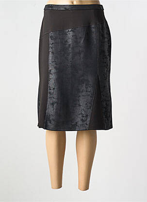 Fustă midi negru GUY DUBOUIS femeie
