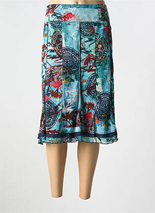 Fustă midi albastru GUY DUBOUIS femeie