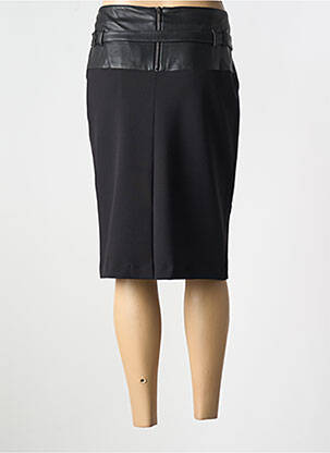Fustă midi elasticitate negru MERI & ESCA femeie