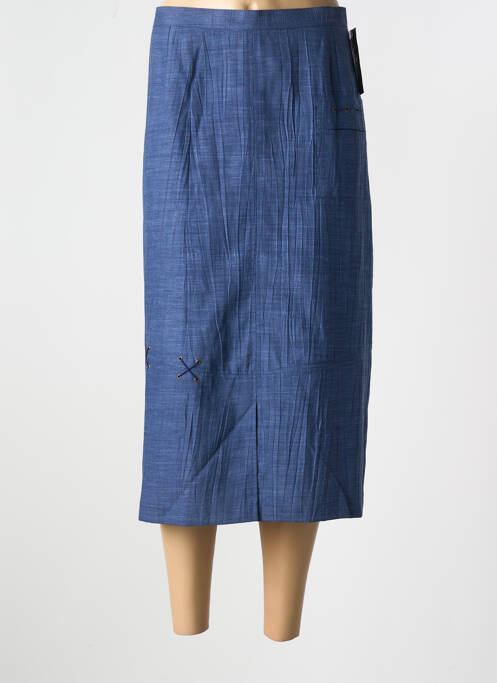 Fustă midi albastru GUY DUBOUIS femeie