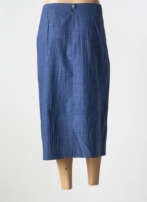Fustă midi albastru GUY DUBOUIS femeie