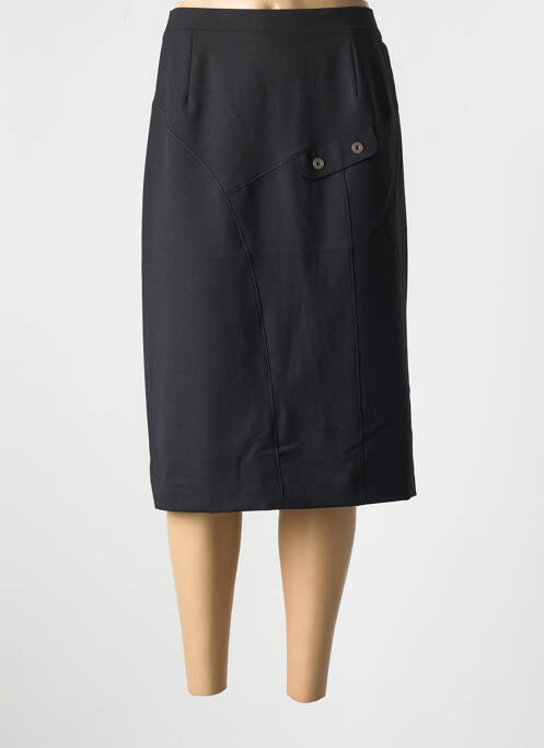 Fustă midi negru GRIFFON femeie