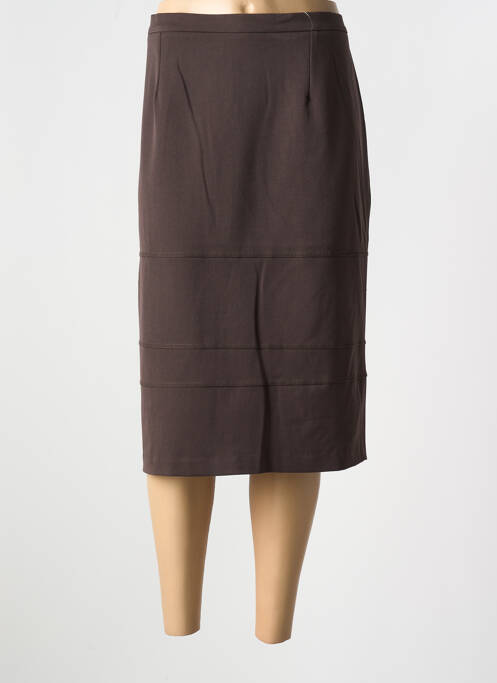 Fustă midi maro GRIFFON femeie