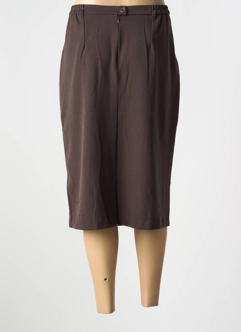 Fustă midi maro GRIFFON femeie