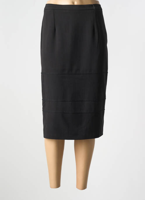 Fustă midi negru GRIFFON femeie
