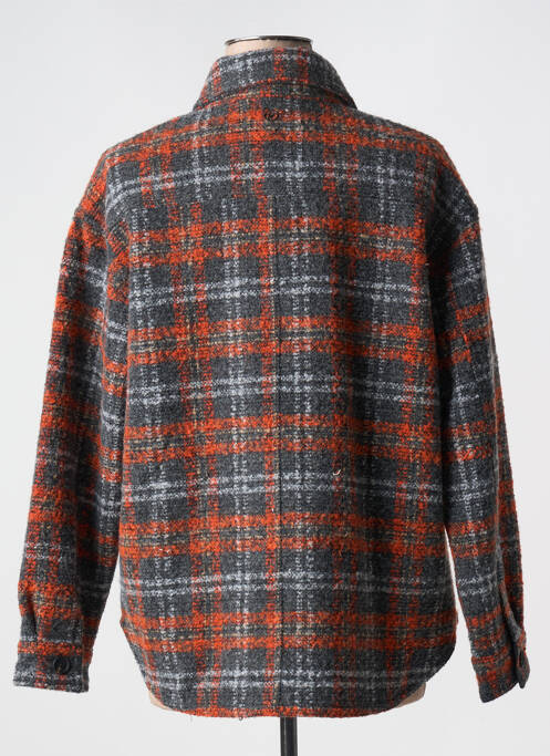 Palton scurt portocaliu CONCEPT K femeie