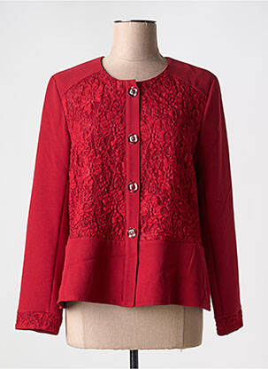 Vestă cu mâneci lungi roșu GRIFFON femeie