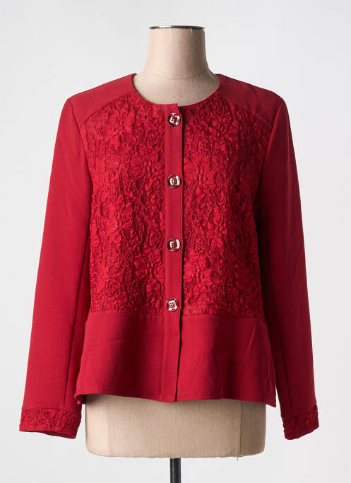 Vestă cu mâneci lungi roșu GRIFFON femeie