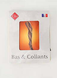 Colanți imprimeu fantezie negru CLIO femme