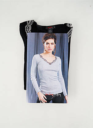 Top/Caraco negru MADIVA femeie