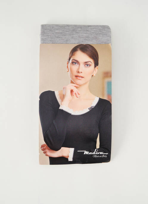 Top/Caraco gri MADIVA femeie