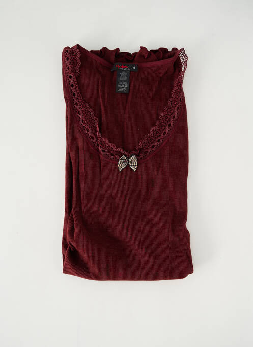 Top/Caraco violet MADIVA femeie