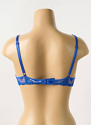 Sutien broderie top sutien modelat albastru PASSIONATA femeie