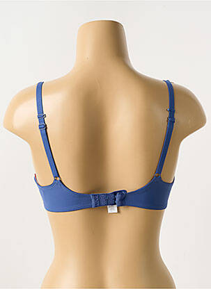 Sutien efect material satinat top sutien modelat albastru PASSIONATA femeie
