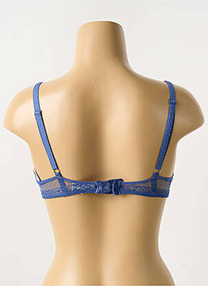 Sutien efect material satinat top sutien modelat albastru PASSIONATA femeie