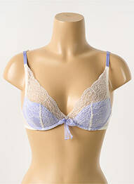 Sutien țesătură dantelă top sutien modelat violet PASSIONATA femme