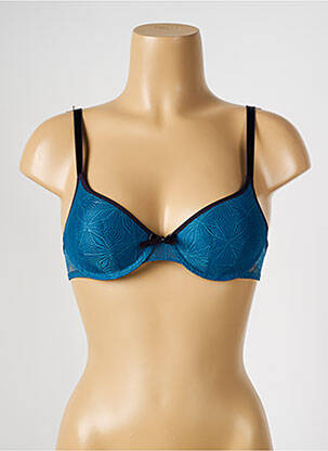 Sutien efect material satinat top sutien modelat verde PASSIONATA femeie
