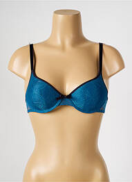 Sutien efect material satinat top sutien modelat verde PASSIONATA femme