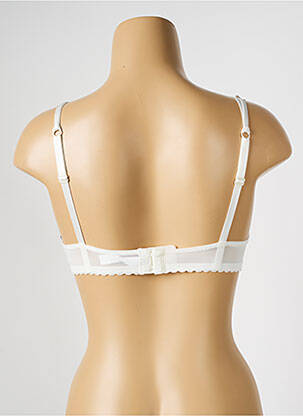 Sutien efect material satinat top sutien push-up bej PASSIONATA femeie