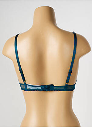 Sutien efect material satinat top sutien push-up verde PASSIONATA femeie