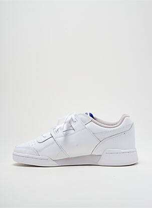 Adidași material neted vârf rotund alb REEBOK bărbat