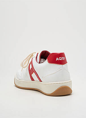Adidași material neted vârf rotund roșu AQTE2 unisex