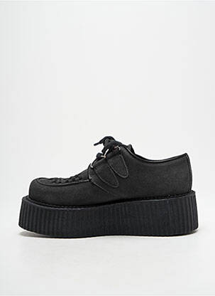 Mocasini vârf rotund toc de 4 la 6 cm negru UNDERGROUND femeie