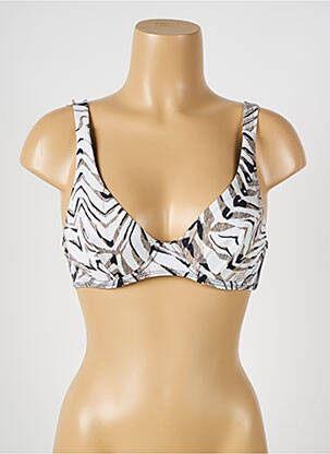 Sutien de costum de baie alb AUBADE femeie