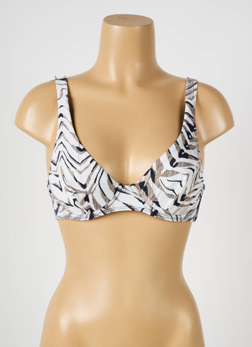 Sutien de costum de baie alb AUBADE femeie