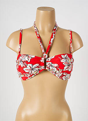 Sutien de costum de baie roșu AUBADE femeie