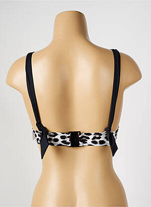 Sutien de costum de baie elasticitate top sutien push-up negru AUBADE femeie