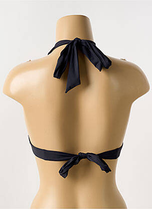 Sutien de costum de baie elasticitate top triunghiuri negru AUBADE femeie
