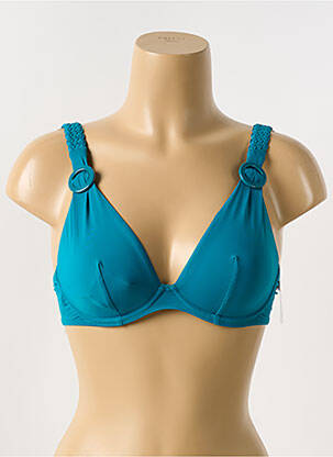 Sutien de costum de baie elasticitate albastru AUBADE femeie