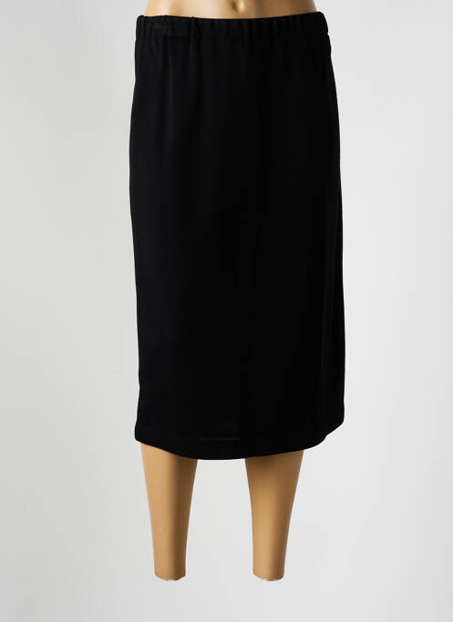 Fustă midi negru FASHION COLLECTION femeie